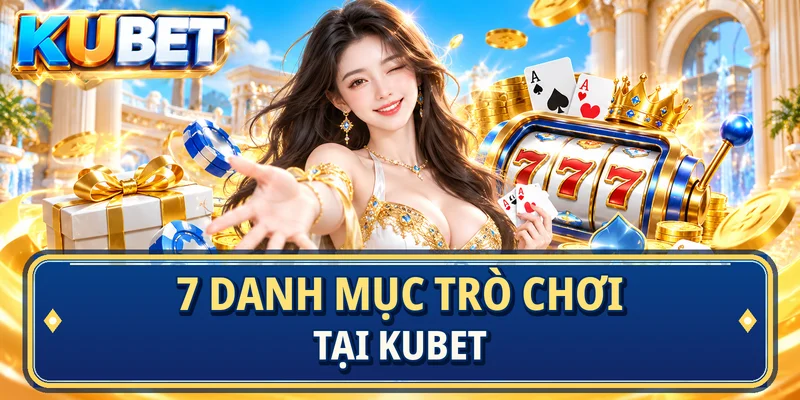 7 danh mục trò chơi tại Kubet